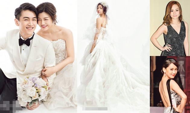 陳曉與陳妍希今天舉行婚禮，展開人生新一頁。