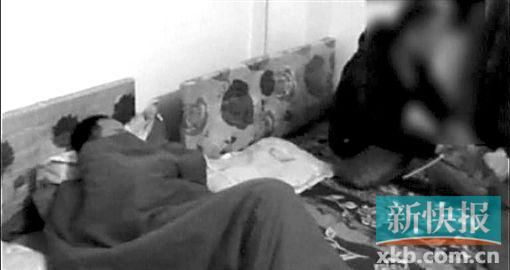 廣州搗毀一男同性戀者聚眾淫亂窩點。視頻截圖