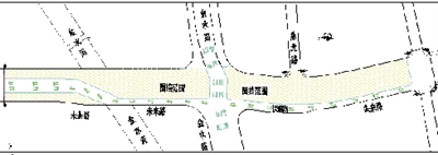 東西恢復(fù)雙向6車道，限高3.2米，限速30千米每小時(shí)