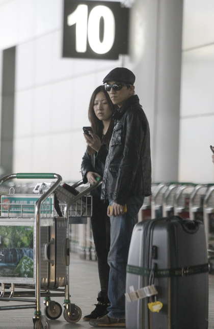 林志炫與神秘女子 林志炫與神秘女子