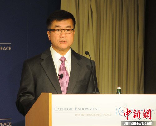 資料圖：美國駐華大使駱家輝。中新社發(fā) 德永健 攝