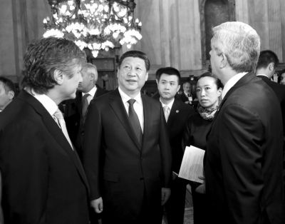　會見阿根廷議長。