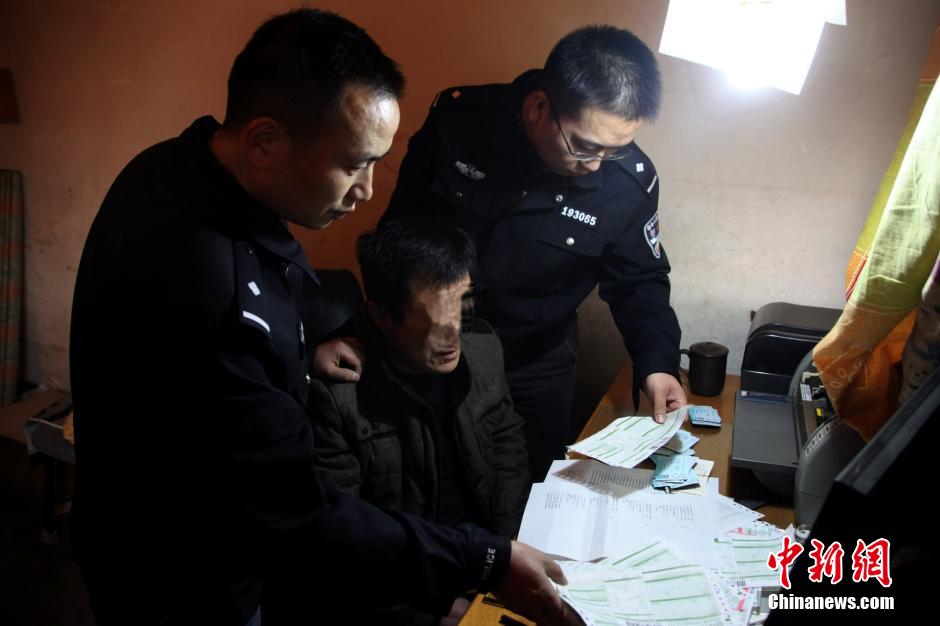 圖為抓獲犯罪嫌疑人（資料圖片）。